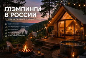 Глэмпинг: почему отдых на природе с комфортом стал таким популярным Глэмпинг: почему отдых на природе с комфортом стал таким популярным