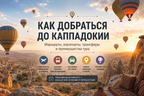 Как добраться в Каппадокию