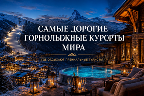 Самые дорогие горнолыжные курорты мира: где отдыхают премиальные туристы